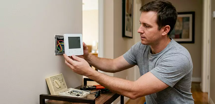 Heat Pump Thermostat Configuration in Saint Clair Shores