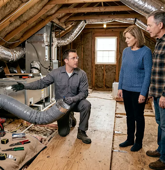 Why Saint Clair Shores Homeowners Choose Saint Clair Shores HVAC for AC Duct Replacement?